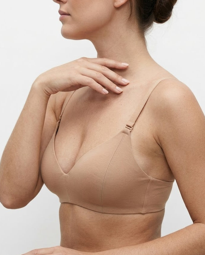 Sutiã Letícia Lingerie Delicótton Canela