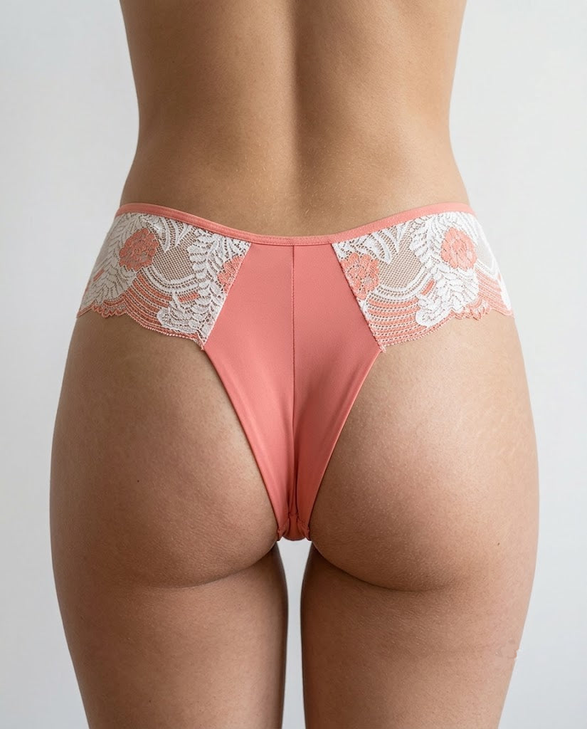 Conjunto Lingerie Carolina Renda Rosa