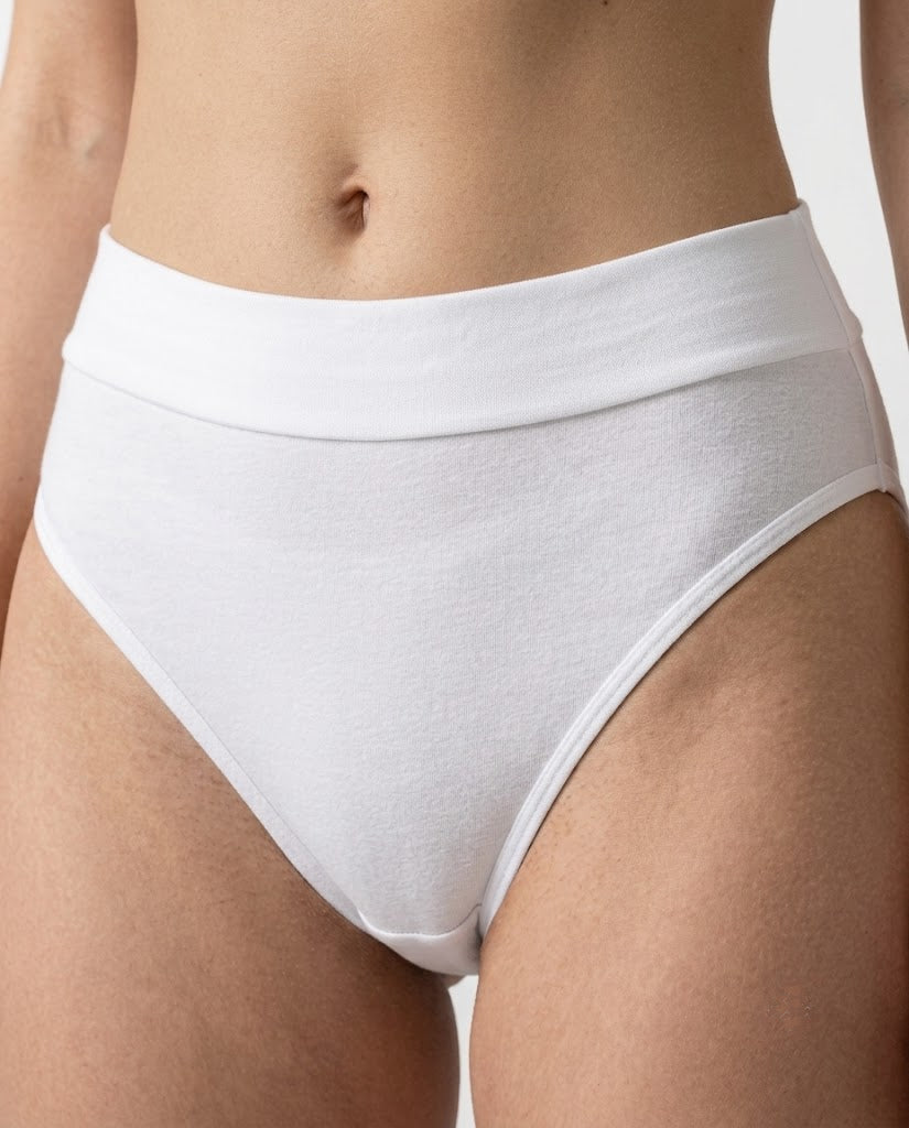 Calcinha Cós Alto Branco
