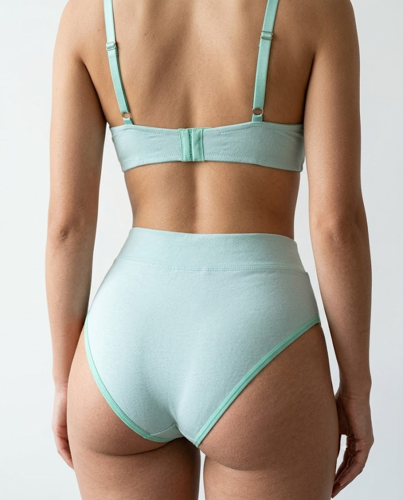 Conjunto Delicotton Verde Theos