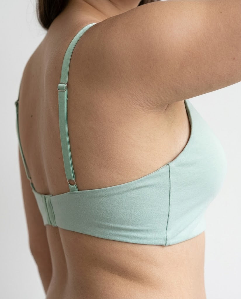 Sutiã Milena Lingerie Delicótton Verde Théos