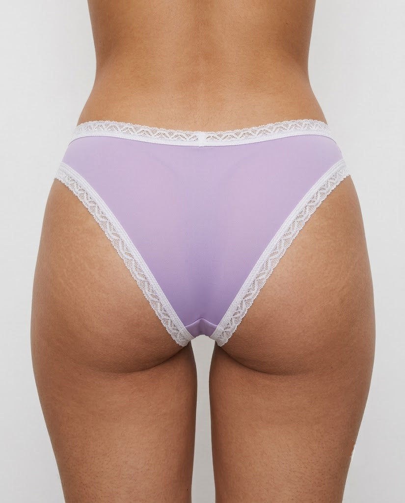 Calcinha Débora Renda Roxo